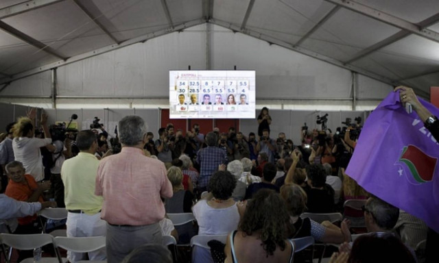 Αποτελέσματα εκλογών 2015: Το κοντράστ συναισθημάτων - Χαρά και λύπη σε μερικά κλικ (photos)