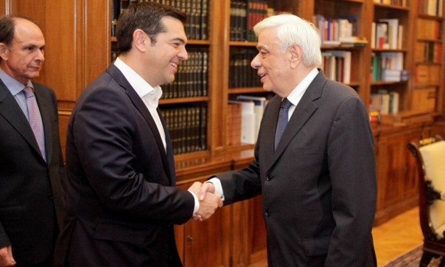 Αποτελέσματα εκλογών 2015: Ο Τσίπρας στο Προεδρικό (photos)