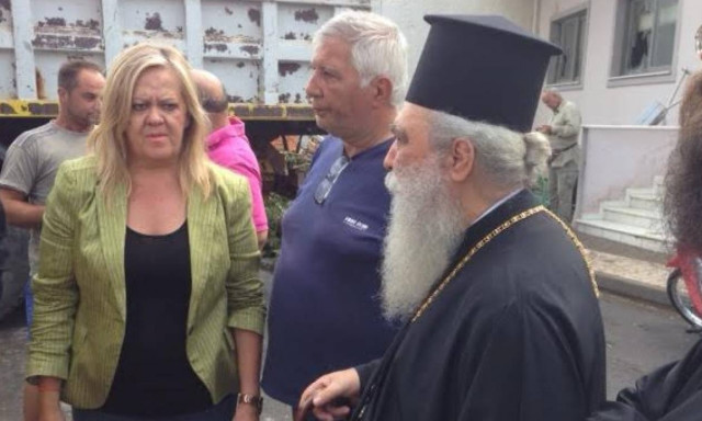 Ο Μητροπολίτης Σπάρτης στην Σκάλα Λακωνίας (pics)