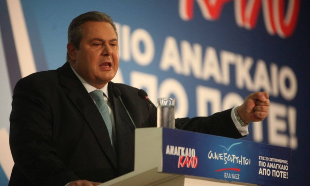 Αποτελέσματα εκλογών 2015 - Καμμένος: Αύριο ή μεθαύριο θα ανακοινωθεί η νέα κυβέρνηση