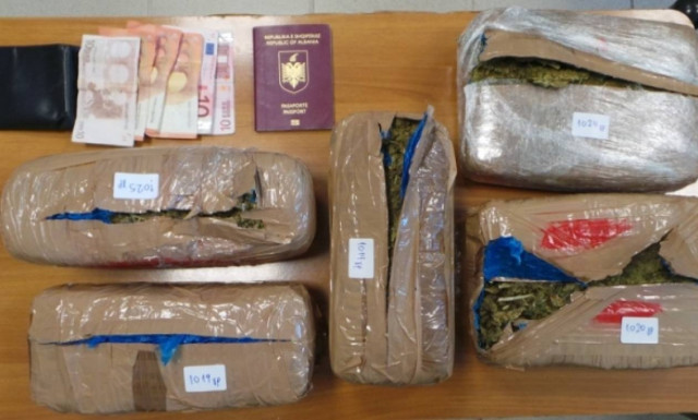 Ηράκλειο: Σύλληψη 22χρονου με περισσότερα από 5 κιλά κάνναβης