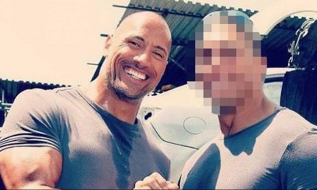Ο σωσίας του «The Rock» είναι στην πραγματικότητα ο ξάδερφος του! (photos)