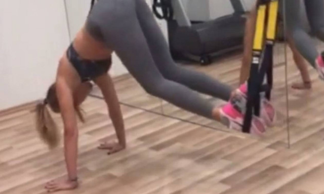 «Λιώνει» στην γυμναστική η...