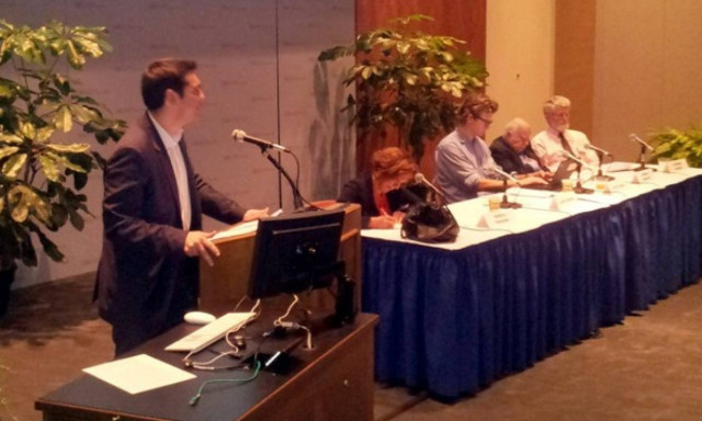 Ομιλία Τσίπρα στο ίδρυμα Κλίντον – Παρέμβαση για την αντιμετώπιση της κρίσης