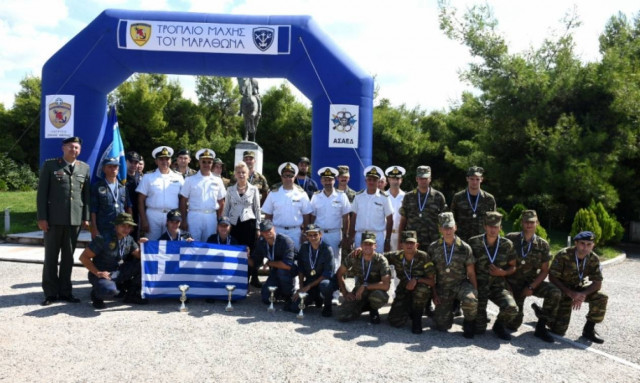 Το Πολεμικό Ναυτικό στο 1ο Τρόπαιο Μάχης του Μαραθώνα