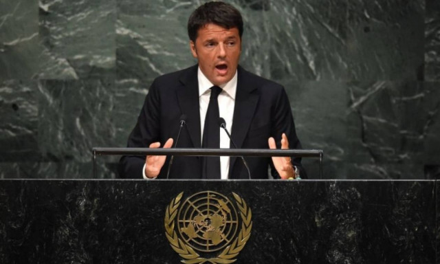 Ρέντσι στον ΟΗΕ: Η Iταλία είναι έτοιμη να παίξει ρόλο κλειδί στην Λιβύη