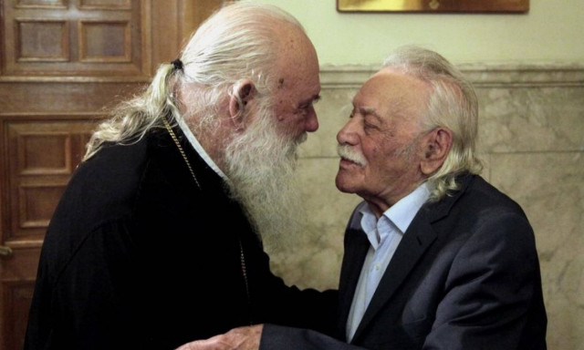 Ιερώνυμος: Ο Μανώλης Γλέζος μου ζήτησε εκκλησιαστική κηδεία (vid)