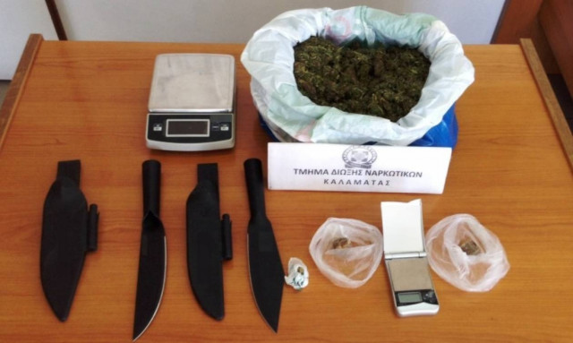 Μεσσηνία: Σύλληψη 48χρονου με μισό κιλό κάνναβης