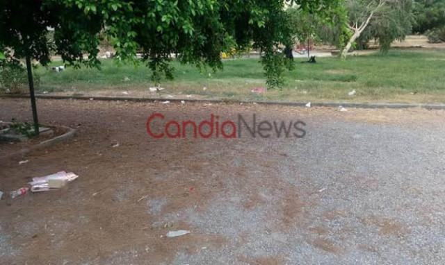 Πάρκο με σκουπίδια - Άλλη μια ιστορία νεοελληνικής πραγματικότητας