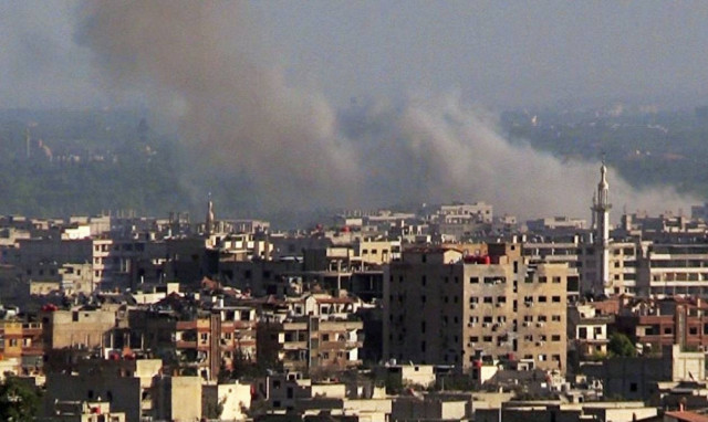 Επίθεση με ρουκέτες στη ρωσική πρεσβεία στη Δαμασκό