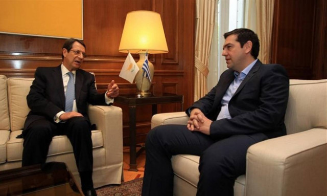 Τηλεφωνική επικοινωνία Τσίπρα - Αναστασιάδη