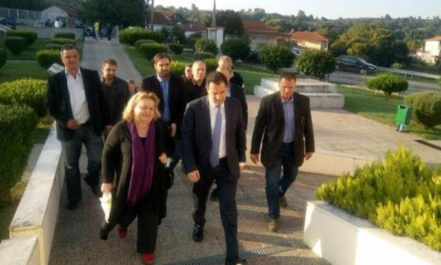 Στην Αμφίπολη ο Αδωνις Γεωργιάδης