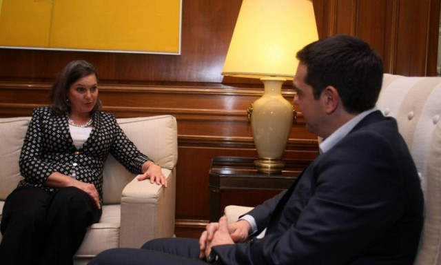 Συνάντηση Τσίπρα – Νούλαντ στο Μαξίμου