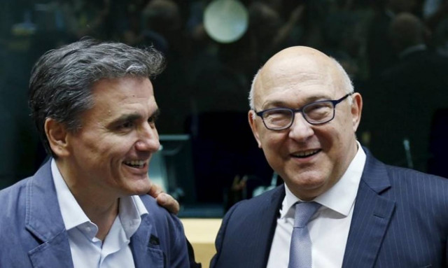 Συνάντηση Τσακαλώτου με τον Γάλλο ομόλογό του Σαπέν