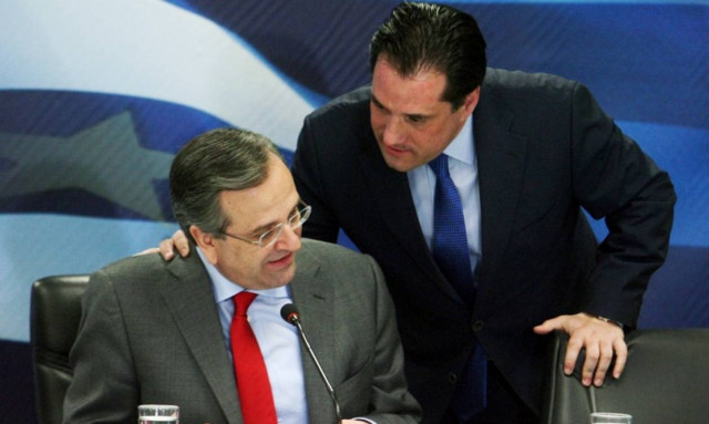 «Τετ α τετ» Σαμαρά - Άδωνι στη Μαδρίτη