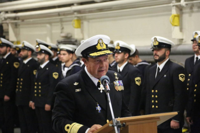 Τελετή Παράδοσης-Παραλαβής Καθηκόντων Υπαρχηγού Στόλου (pics)