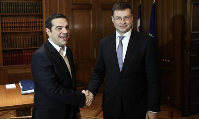 Ντομπρόβσκις σε Τσίπρα: Τηρήστε πιστά το πρόγραμμα