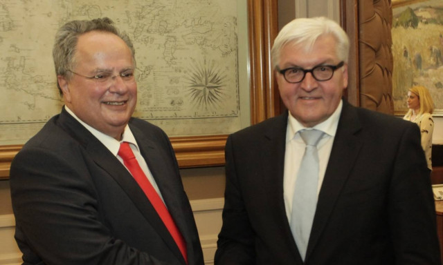 Κοτζιάς - Στάινμαϊερ: Κοινή λύση για το προσφυγικό και δίκαιη κατανομή των προσφύγων