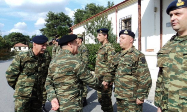 Επίσκεψη Α/ΓΕΣ στo Συγκρότημα Στρατηγικών Μεταφορών