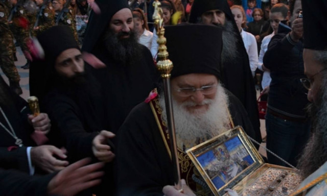 Η Αγία Ζώνη στην Κατερίνη μέχρι 2 Νοεμβρίου (video)