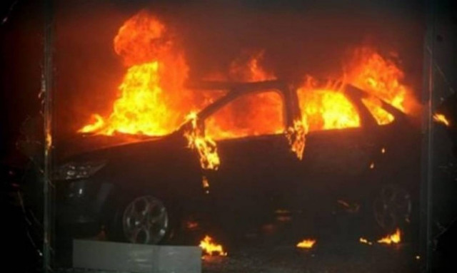 Δείτε την έκρηξη πολυτελούς 4x4 στο Ρέθυμνο (video)