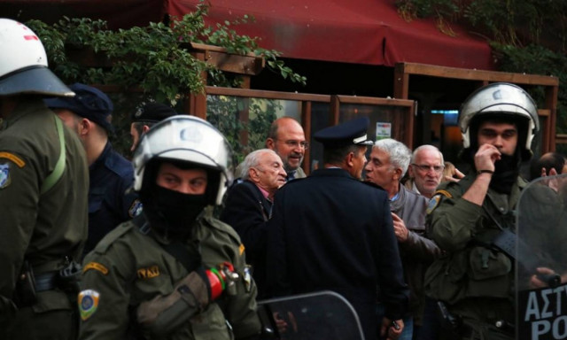 Ολοκληρώθηκαν χωρίς προβλήματα οι συγκεντρώσεις στην πλατεία Βικτωρίας