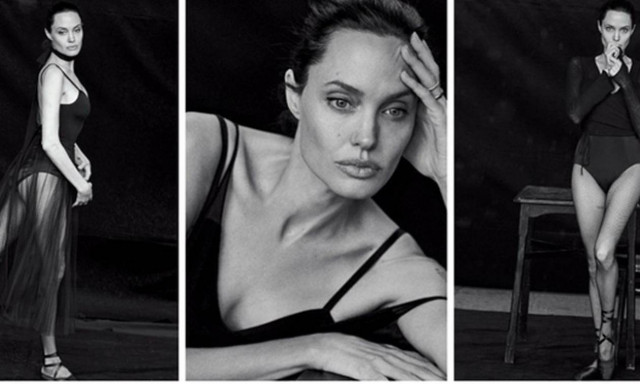 Jolie: Ποζάρει με κορμάκι και δηλώνει δυστυχισμένη