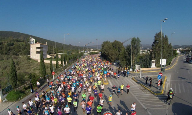 Μαραθώνιος: Για τρίτη συνεχόμενη φορά θριαμβευτής ο Μερούσης!