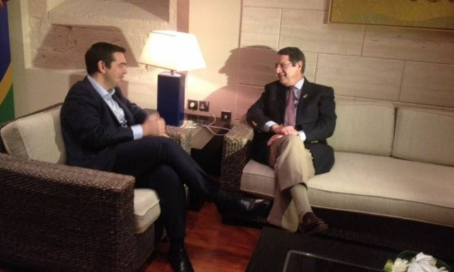 Τετ-α-τετ Τσίπρα με Αναστασιάδη στη Μάλτα