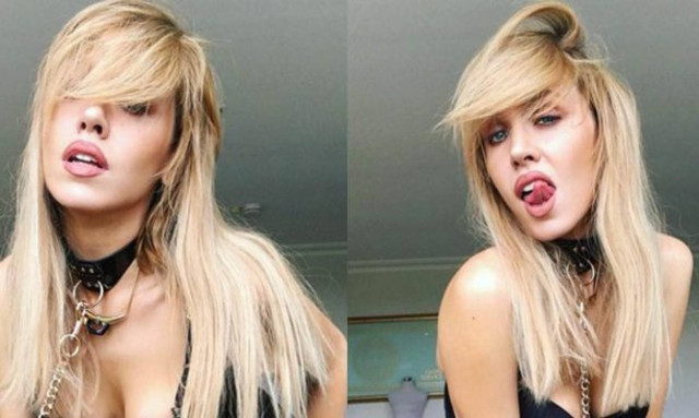 Σάλος: Γυμνόστηθο μοντέλο με «όπλο» και κουκούλα λίγο μετά το μακελειό στο Παρίσι (photos)