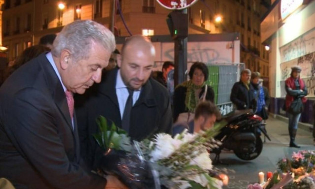 Επίθεση Παρίσι: Στο Μπατακλάν ο Αβραμόπουλος (photos + video)