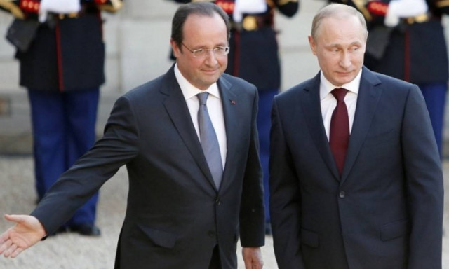 Συναντήσεις Ολάντ με Ομπάμα και Πούτιν