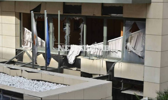 Ντοκουμέντο: Η στιγμή της έκρηξης στο ΣΕΒ (video)