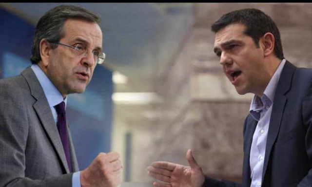 Τσίπρας - Σαμαράς: Βρείτε τις διαφορές (photos)
