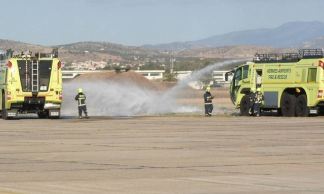 Πάφος: Ασκηση ετοιμότητας στο αεροδρόμιο
