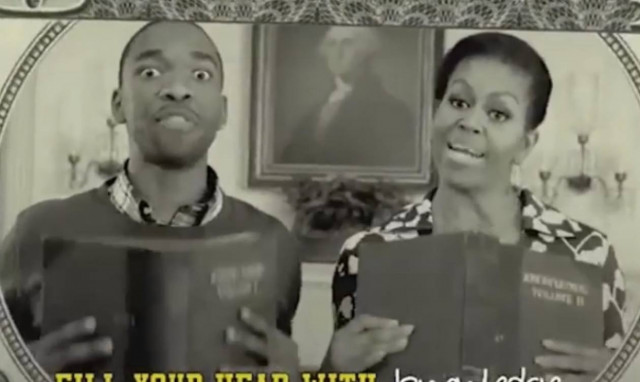 Η Μισέλ Ομπάμα... ραπάρει για καλό σκοπό