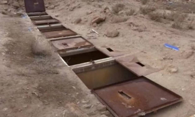 Φρίκη: Tα υπόγεια μπουντρούμια όπου οι τζιχαντιστές κρατούσαν φυλακισμένες γυναίκες στην έρημο (vid)