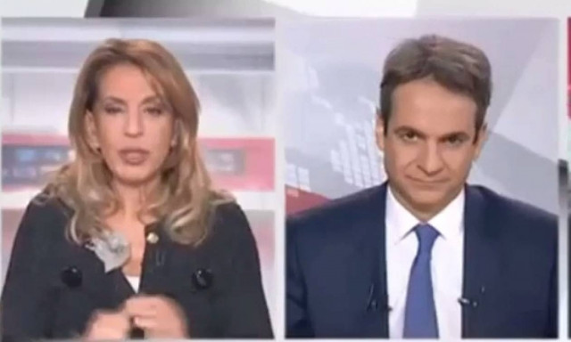 Καυγάς Μητσοτάκη - Τρέμη στο δελτίο του Mega (vid)