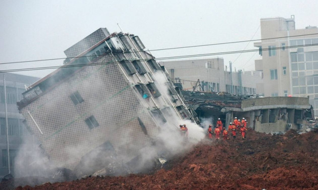 Κατολίσθηση στην Κίνα: 33 κτίρια ισοπεδώθηκαν - 91 οι αγνοούμενοι
