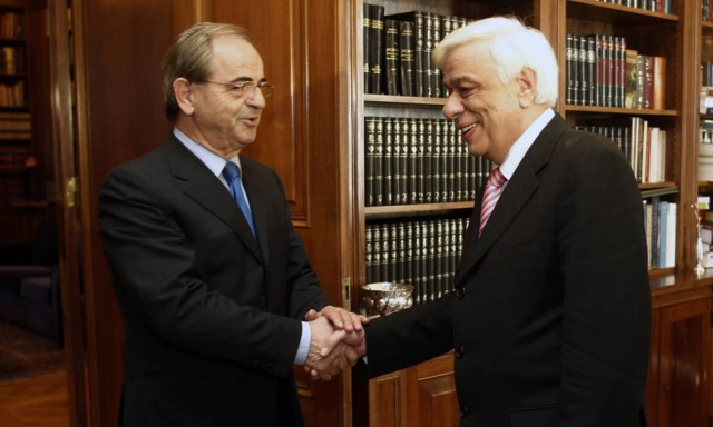 Συνάντηση Παυλόπουλου με τον πρόεδρο της Επιτροπής Κεφαλαιαγοράς