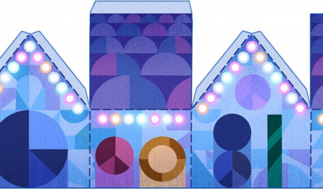 Καλές Γιορτές και Καλά Χριστούγεννα από την Google με το νέο της Doodle!