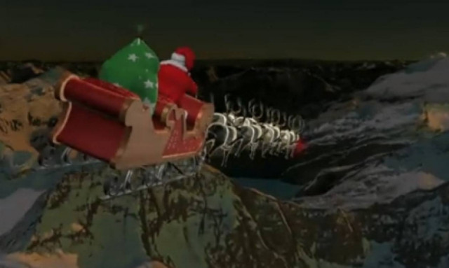 Δείτε Live το ταξίδι του Άη Βασίλη!