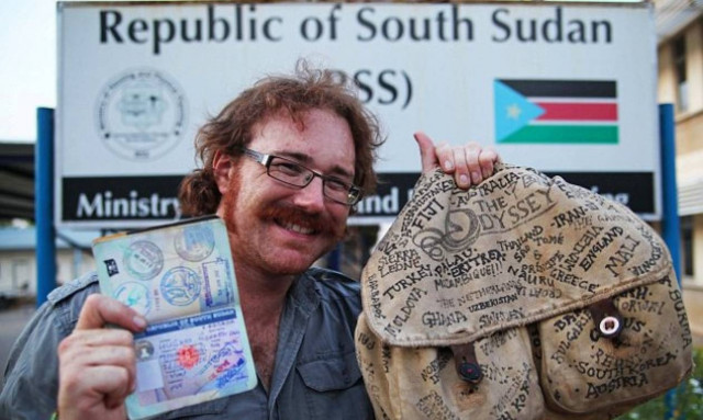 Κατάφερε να ταξιδέψει σε ολόκληρο τον κόσμο χωρίς να χρησιμοποιήσει αεροπλάνο