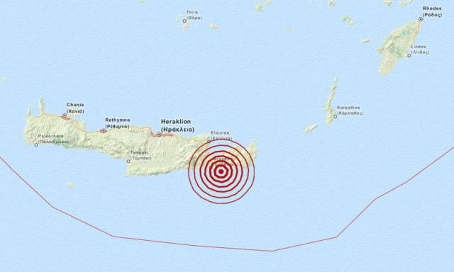 Σεισμός 3,8 Ρίχτερ στο Λασίθι