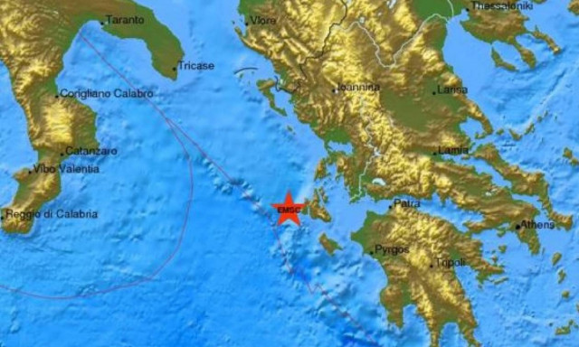 Σεισμός 4,3 Ρίχτερ στην Κεφαλονιά