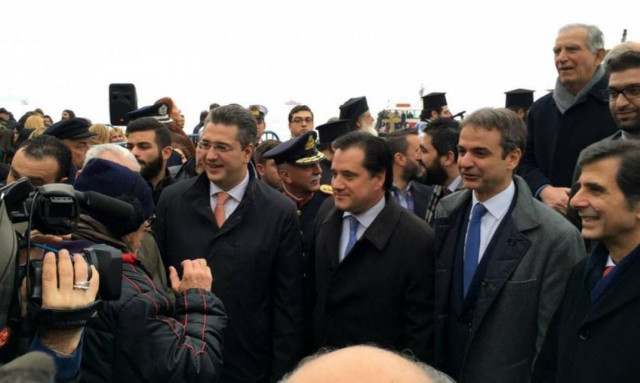 Εκλογές ΝΔ 2ος γύρος: Μητσοτάκης, Τζιτζικώστας και Γεωργιάδης μαζί στη Θεσσαλονίκη