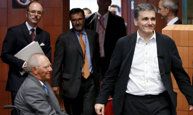 «Θρίλερ» με την παρουσία Τόμσεν κατά τη συνάντηση Τσακαλώτου – Σόιμπλε