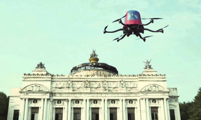 Πετάξτε χωρίς πιλότο! Αυτό είναι το πρώτο επιβατικό drone (videos)