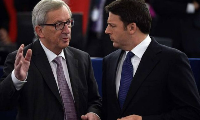 Σκληρή απάντηση Ρέντσι σε Γιούνκερ: Τελείωσε η περίοδος που μας ελέγχατε με τηλεχειριστήριο