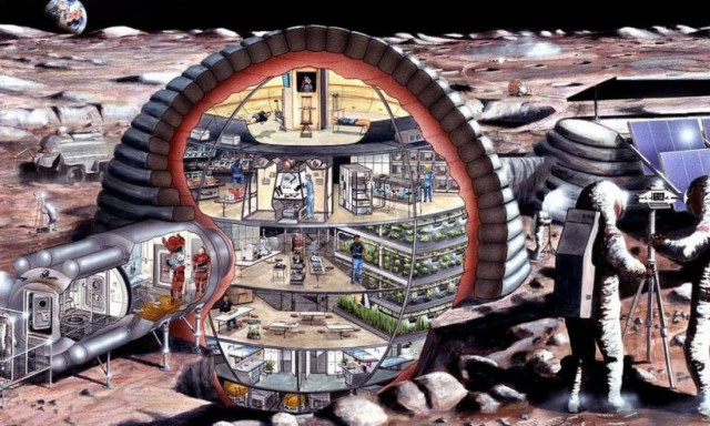 Εφικτή η ιδέα ενός χωριού στη Σελήνη! Δείτε πώς θα μοιάζει (videos)